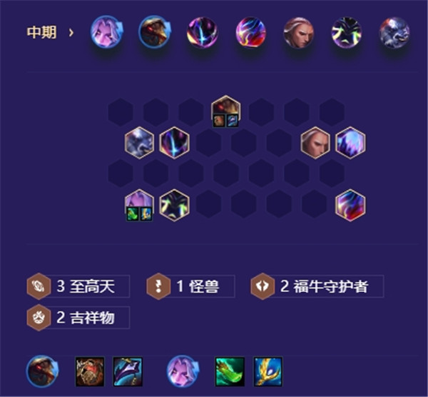金铲铲之战怪兽至高莫甘娜阵容推荐