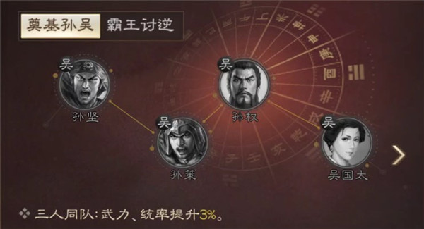 三国志战棋版孙策属性战法搭配