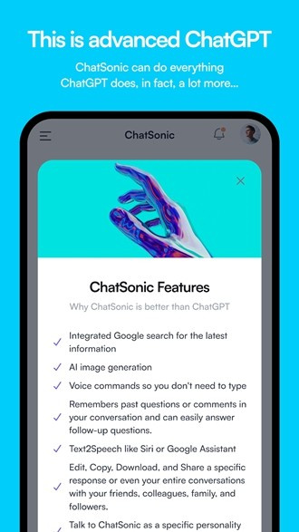 ChatSonicv截图2