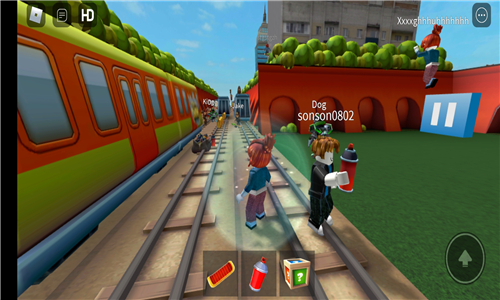 Roblox地铁乱跑截图1