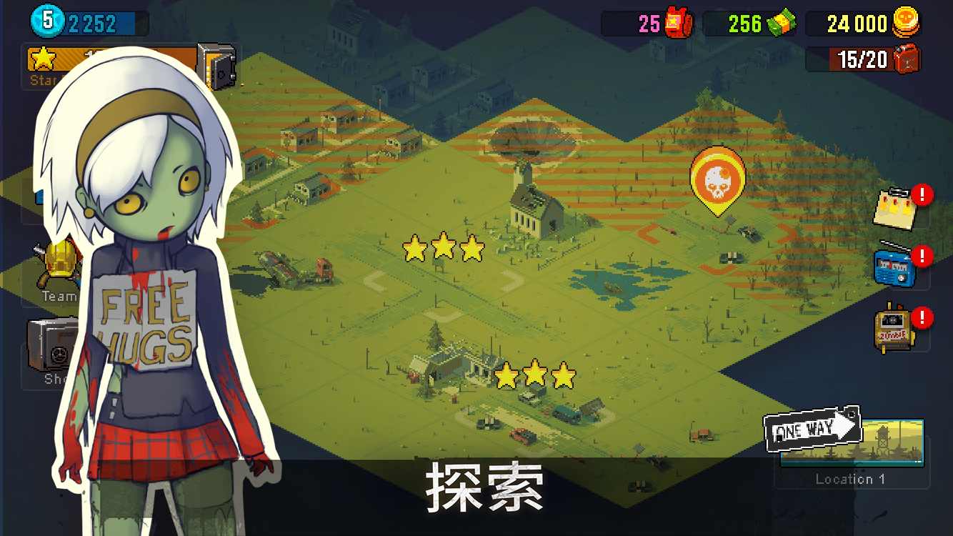 死亡突围僵尸战争召唤版手游截图1
