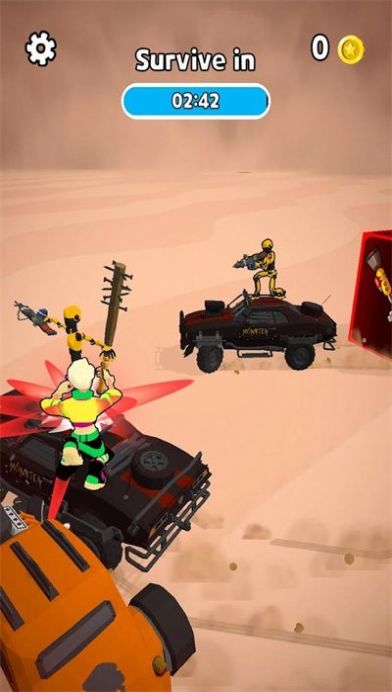 机器人竞速射击截图1