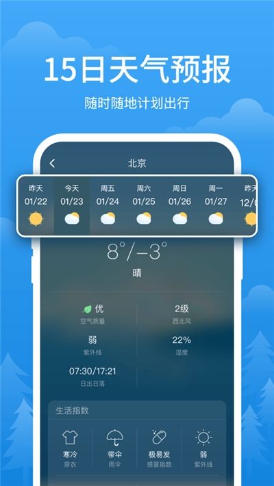 阳光天气预报截图2