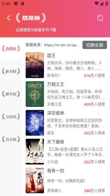 神情小说app截图4