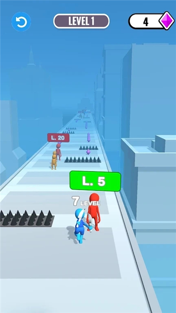命中敌人跑截图1