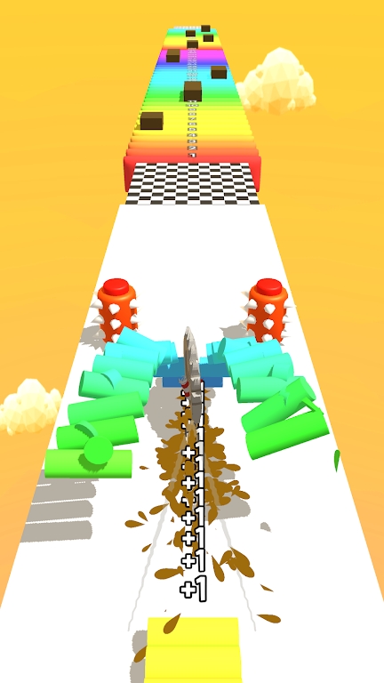 双刀片跑截图2