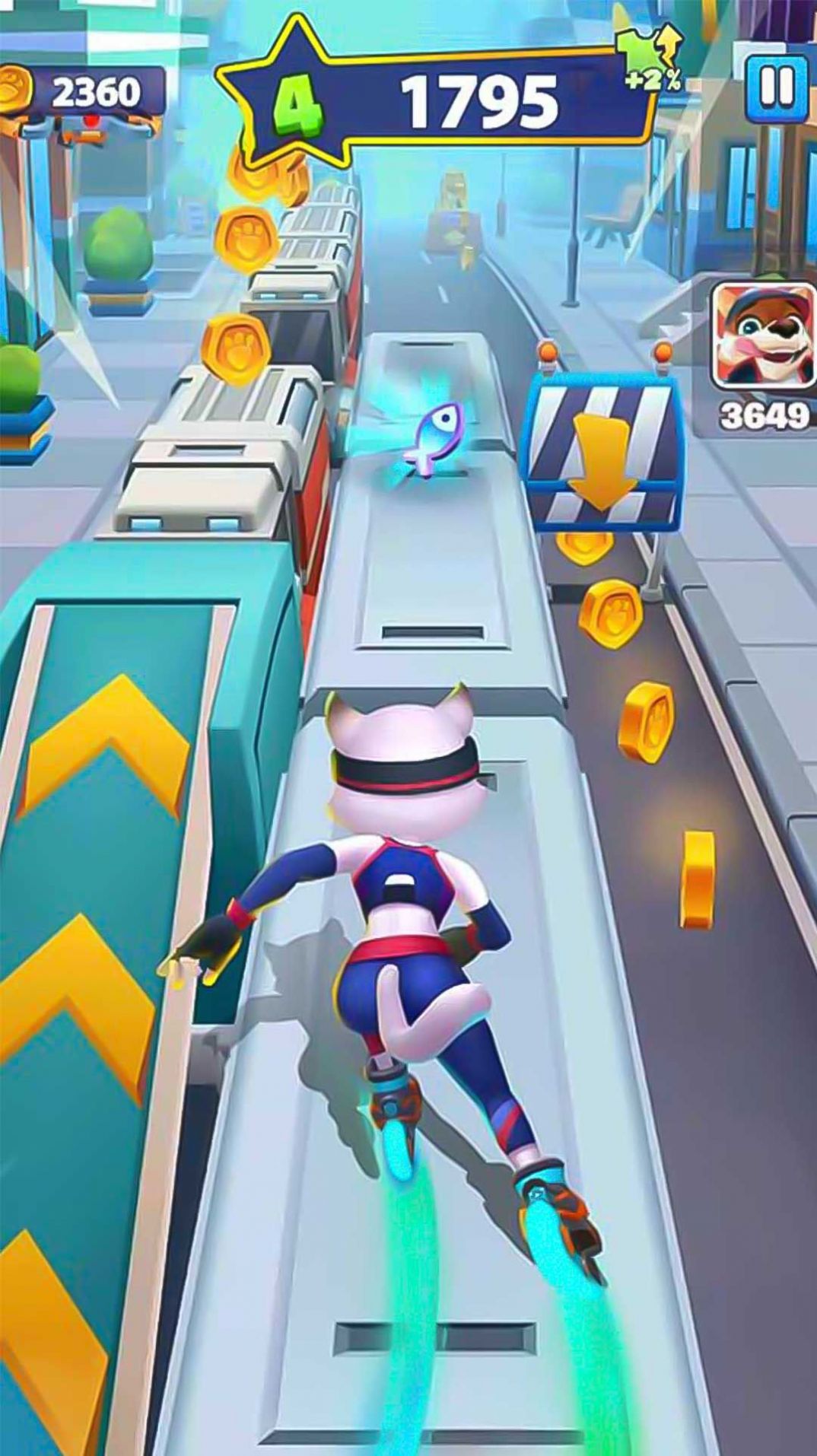 疯狂动物城跑酷截图2