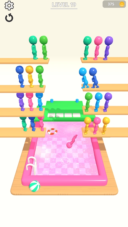 坠入游泳池截图2