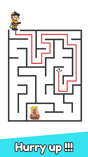 迷宫奔跑者救火冲刺截图2