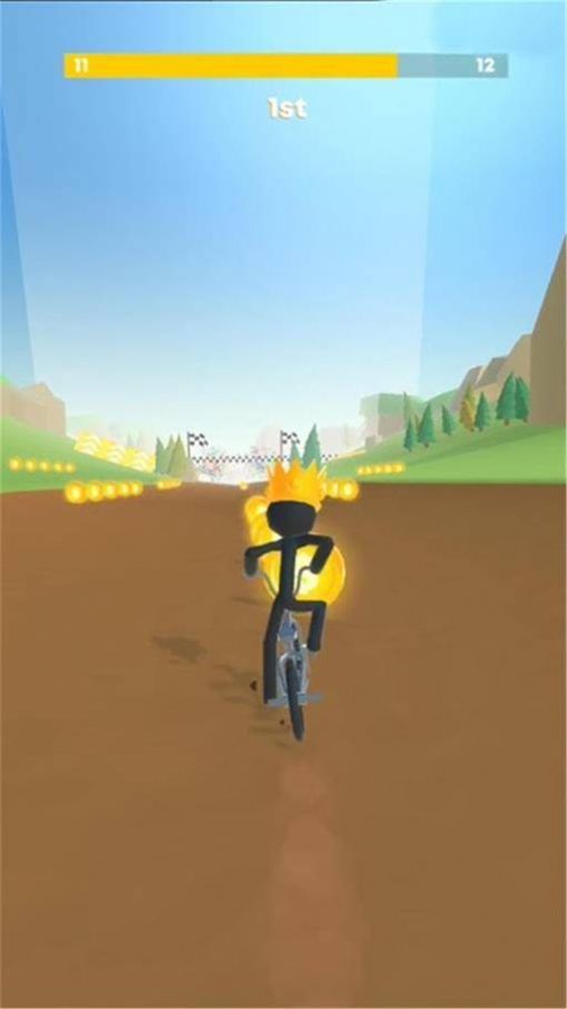 火柴人骑手3D截图2