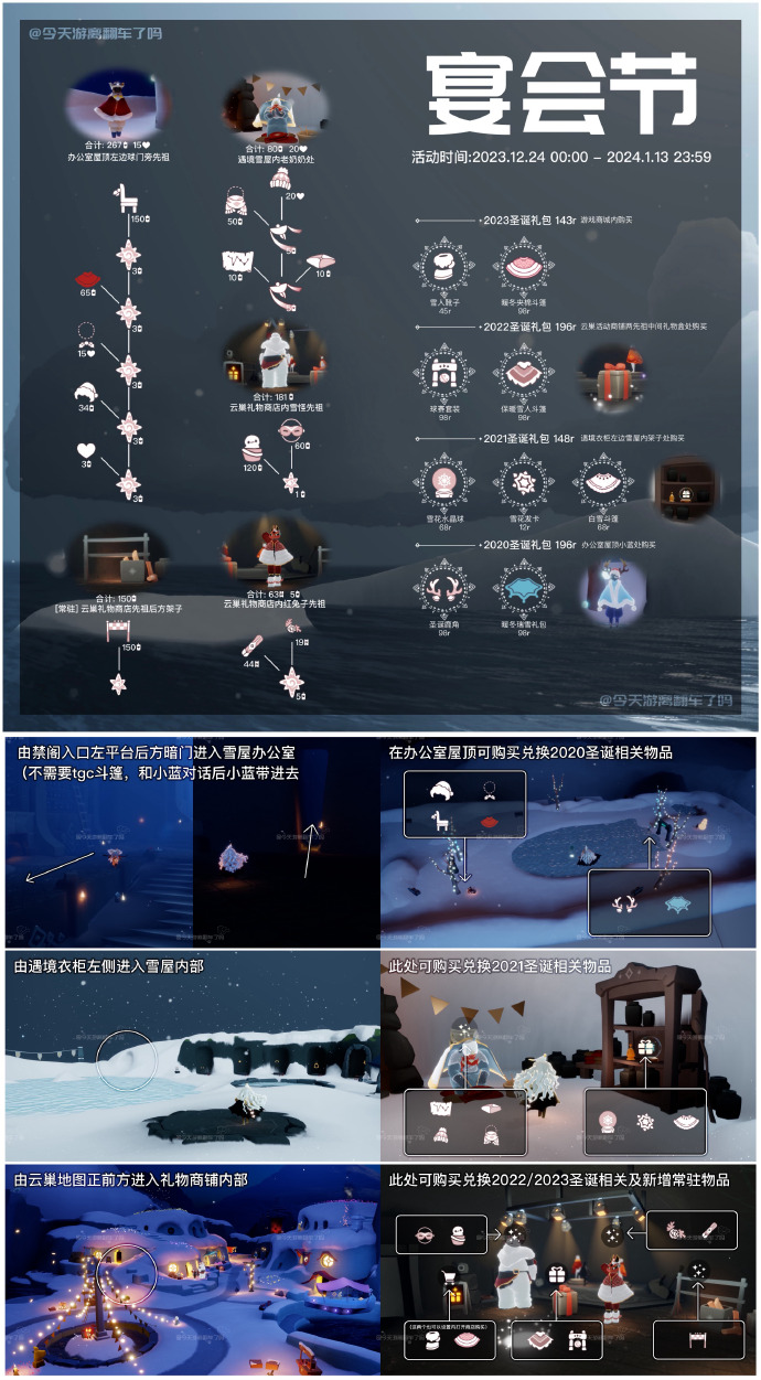 光遇宴会节兑换表一览