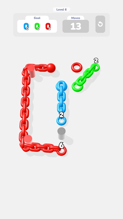 链条连接堵塞3D截图1