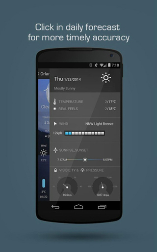 墨迹天气预报app手机版截图1
