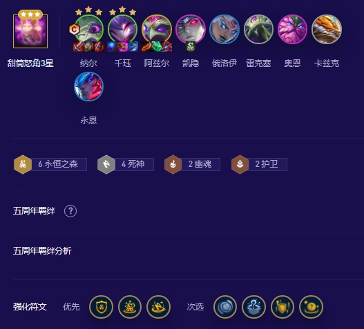 云顶之弈画中灵阵容推荐 森林死神