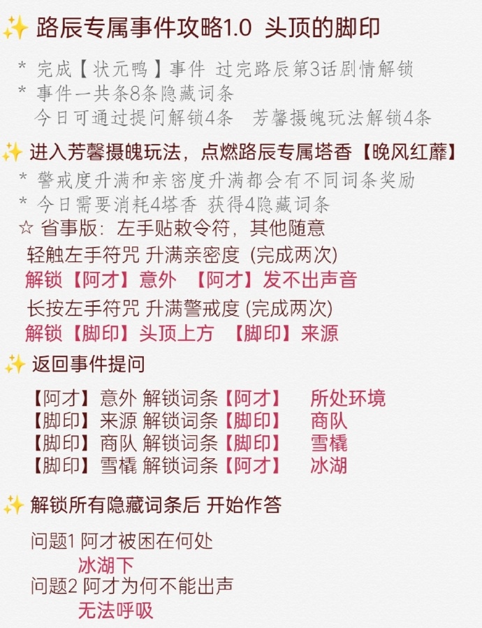 时空中的绘旅人人间画外头顶的脚印答案
