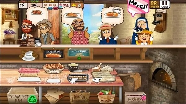 法式面包店游戏截图4