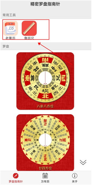 精密罗盘