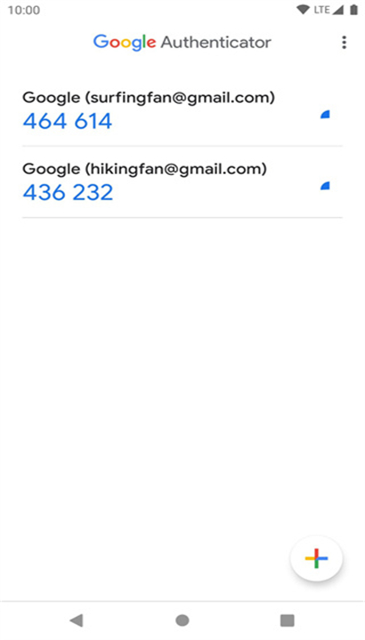 GoogleAuthenticator截图5