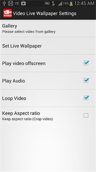 video live wallpaper