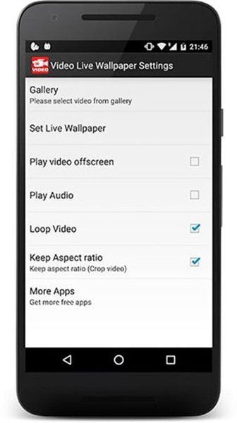 video live wallpaper