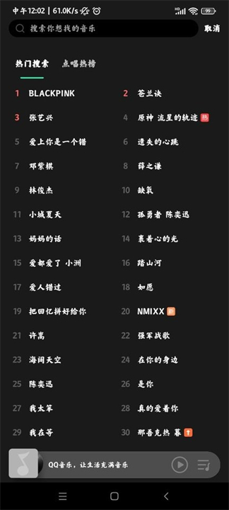 miui音乐app截图2