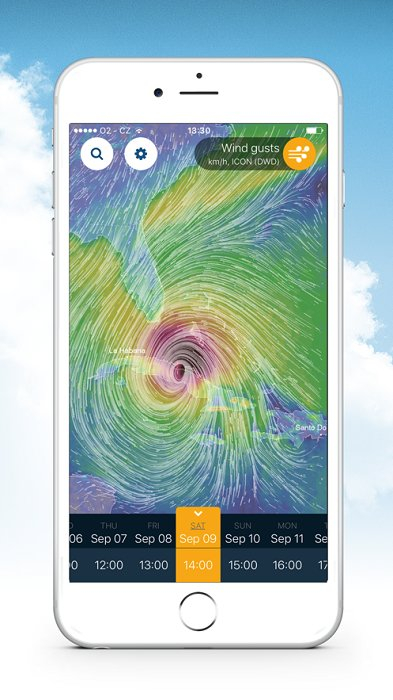 ventusky风雨气温图安卓版截图1
