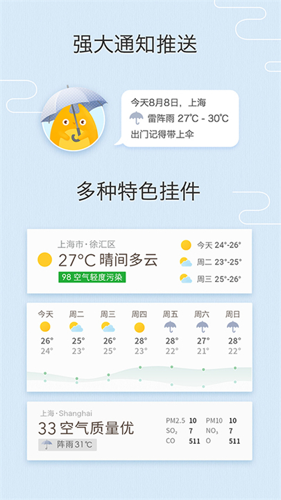 我的天气安卓版截图2