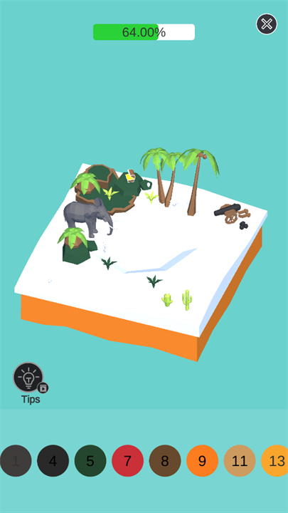 3D迷你世界涂色手游截图4
