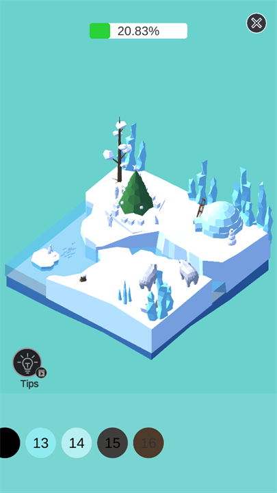 3D迷你世界涂色手游截图2