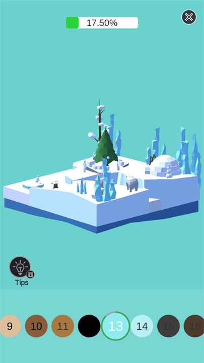 3D迷你世界涂色手游截图1