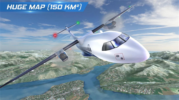 真实飞行模拟3D手游截图3