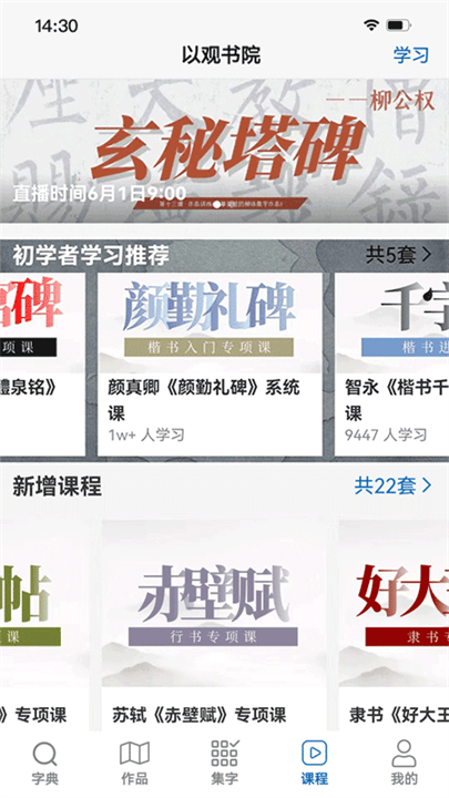 以观书法字典截图3