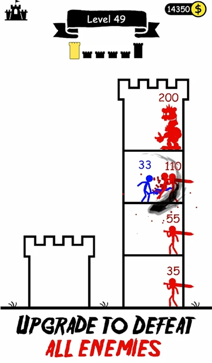 火柴人英雄塔防手游截图1