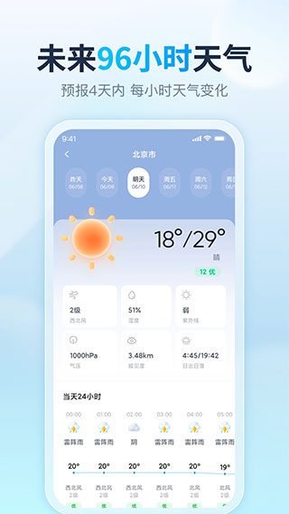 天天天气安卓版截图2