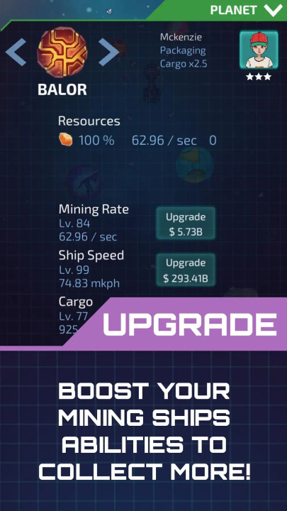 闲置星球矿工中文版截图3