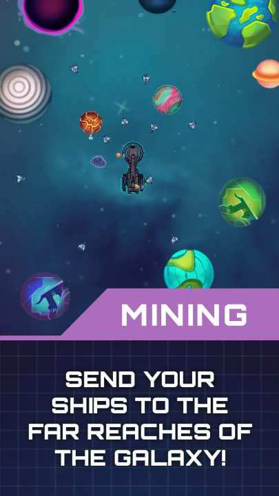 闲置星球矿工中文版截图2