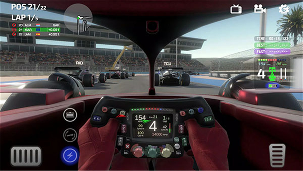 F1方程式赛车模拟器截图2