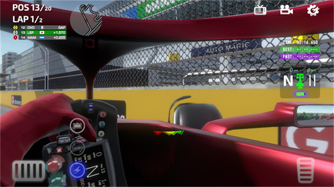 F1方程式赛车模拟器
