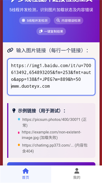 图片链接检测app截图3