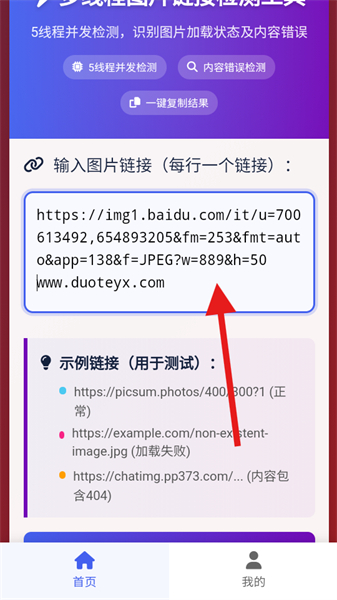 图片链接检测app