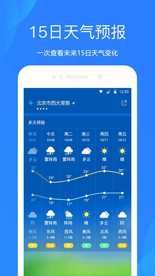 天气预报安卓版截图5