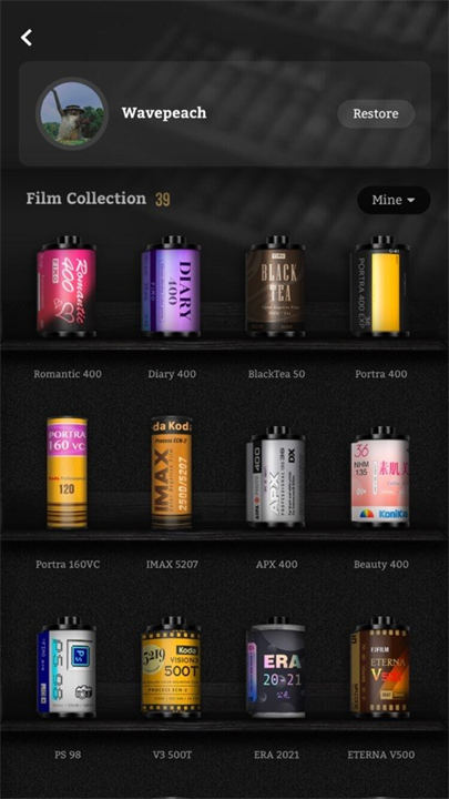 fimo复古胶片相机截图4