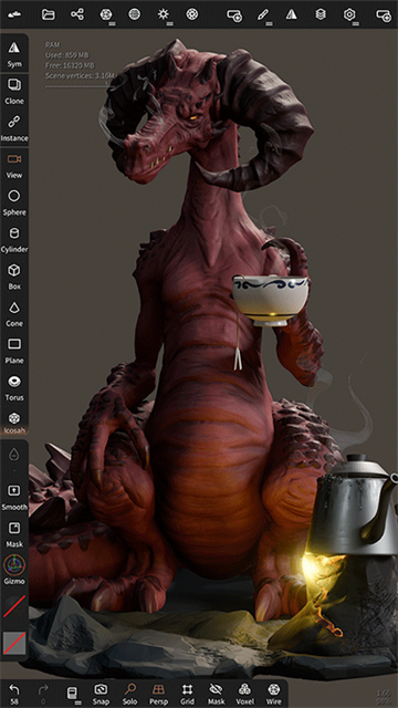 Nomad3d建模截图3