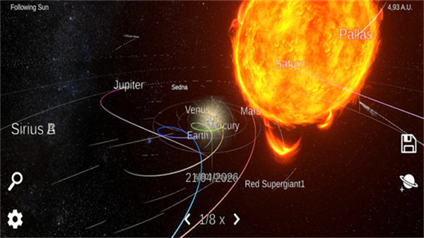 太阳系模拟器手机版截图4