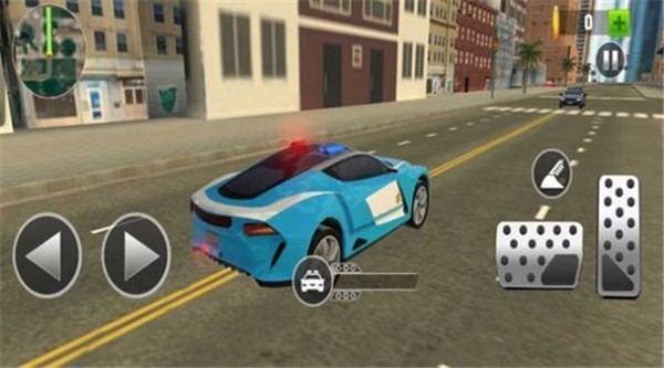 汽车追逐比赛警车版